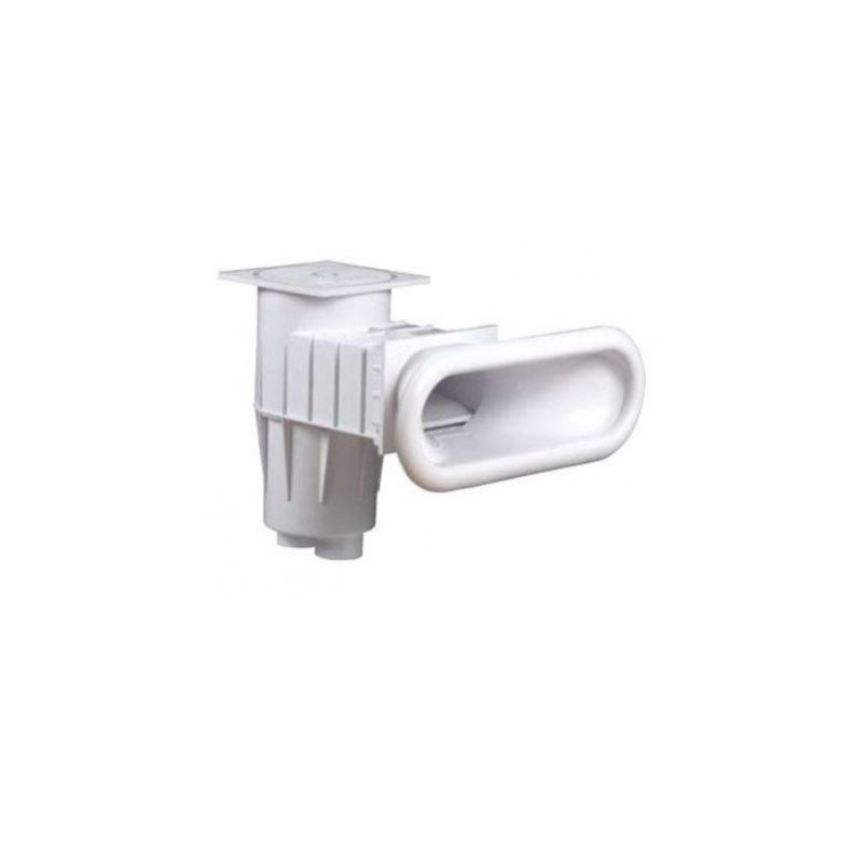 Skimmer design panneau + meurtrière assemblée pour piscine