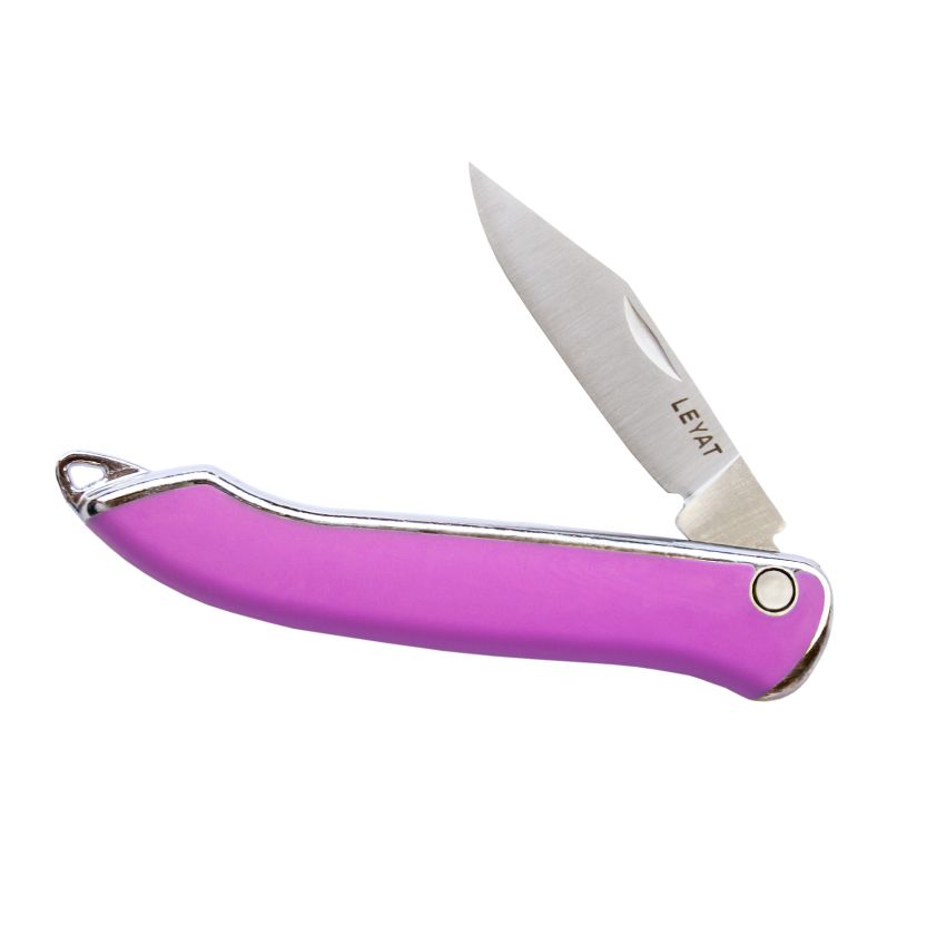 Couteau Lame Traditionnelle Violet HAPPY LINE