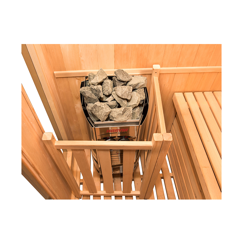 Sauna Traditionnel Sense 4 Places Pack complet