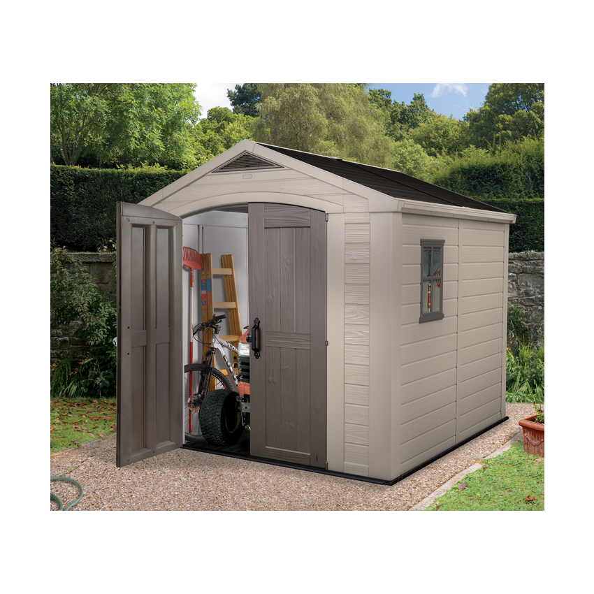 Abri de jardin SYDNEY 88 Aspect Bois - 6.6 m² 