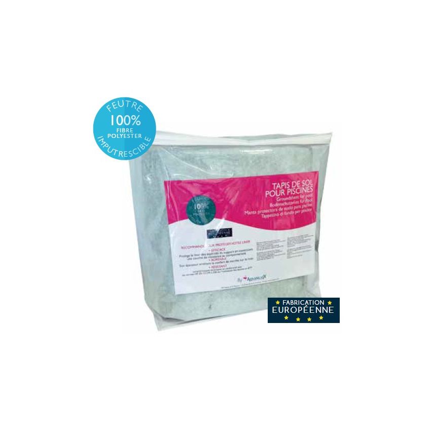 Tapis de sol 4.4 x 7.5 m pour piscine