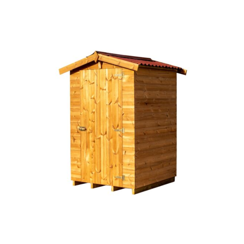 Abris en bois massif avec plancher 1.96 m2 