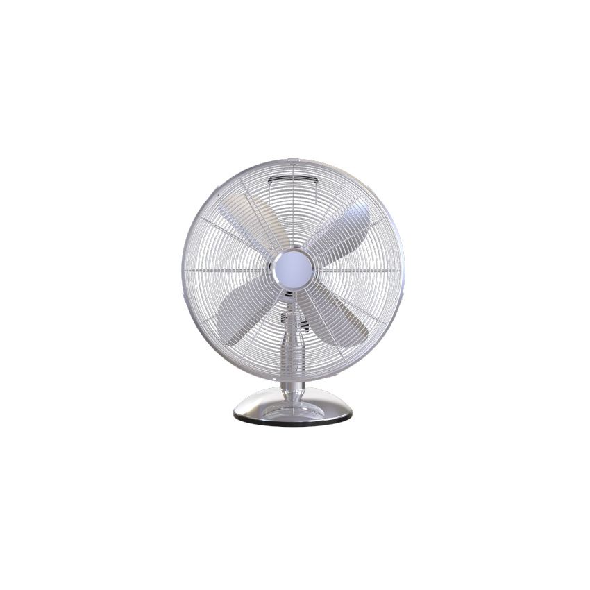 Ventilateur de table Chromé 40 cm