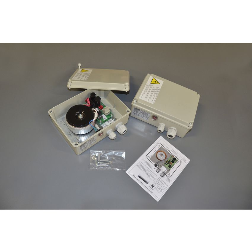 Coffret d'alimentation électrique volet roulant avec asservissement pour électrolyseur