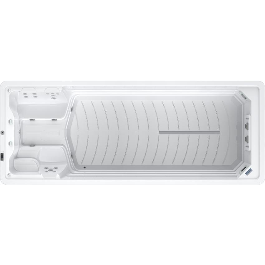 Spa de nage Acrylique Rectangulaire SPARK 3 Places 591x235x129cm