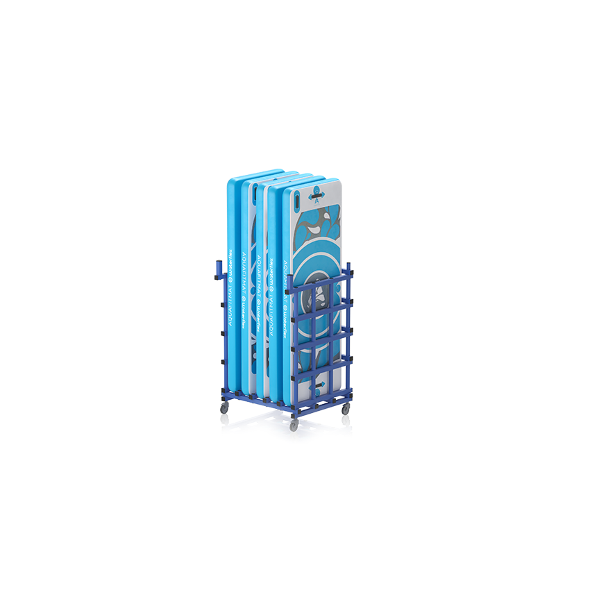 Charriot de rangement pour 5 tapis flottants