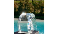 Cascade Transparente UBBINK  pour Piscine