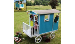 Cabane bois enfant Roulotte Carry Soulet 