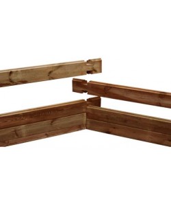 achetez ce madrier 45 x 145 x 3880 mm pour piscine bois hexagonale ubbink sur notre site internet lekingstore com lekingstore
