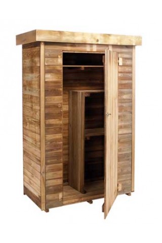 Abri De Jardin Bois Theo 0 72m 131x69xh200 Cm Decouvrez Tout Notre Amenagement Exterieur Sur Le King Store Lekingstore