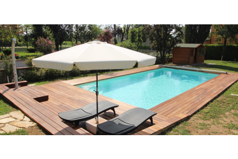 piscine bois rectangulaire lenny avec escalier angle 720x400x145 cm lekingstore