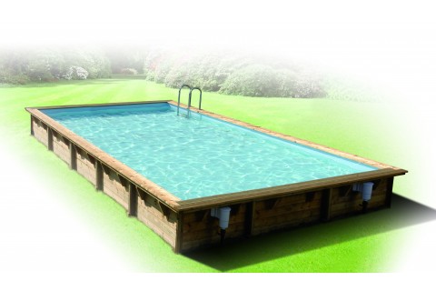 piscine bois nortland ubbink azura 505 cm x 350 cm x 126 cm