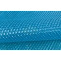 Bâche à bulles 180μ bleu pour piscine rectangulaire 720x400 cm