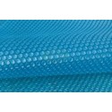 Bâche à bulles 180μ Bleu pour piscine octogonale allongée 800x457 cm