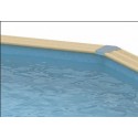 Liner Bleu 75/100ème pour piscine Octogonale Allongée 490 x 300 x 120 cm