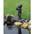 Statuette Yannick pour Décoration de Bassin de Jardin - LeKingStore