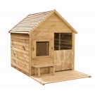 Maisonnette en bois HEIDI avec plancher et terrasse : Soulet 