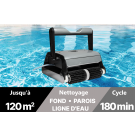 Robot piscine Fond, Parois et Ligne d'eau ROBOCLEAN+