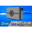 Pompe à chaleur Spark Inverter 15 kW pour piscine de 85-105m3