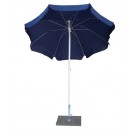 Parasol Bleu NOVARA 100/8cm ∅200cm