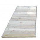 Plancher en bois pour cabane Loft150