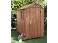 Abri jardin résine - DARWIN 46 - 2 m² - marron 