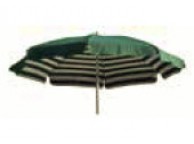 Parasol VENEZIA Duplex 200/8 cm Vert et Blanc