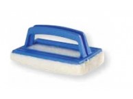 Brosse ligne d'eau récurante rectangle sur poignée modulée
