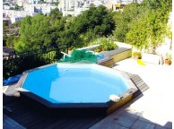 Piscine Bois Diamant Ronde ⌀360x130cm