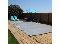 Bâche à barres pour  Piscine Bois Spark 520x320 