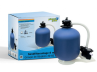 Groupe de filtration 30-60m3-515-8m3/h pour piscine hors sol