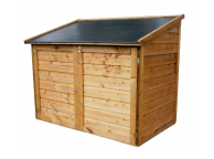 Le coffre de jardin en bois Trocadéro de 1200L est un ajout pratique et élégant à votre espace extérieur. Fabriqué en bois de qualité, il offre une solution de rangement fiable pour vos affaires d'extérieur. Avec sa grande capacité de stockage et son desi