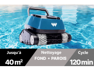 Robot Fond, Parois et Ligne d'eau AZURO WARRIOR AKU