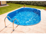 Piscine Allongée Ibiza Acier à enterrer 7.0 x 3.5 x 1.2 m