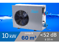 Pompe à chaleur Azuro 10 kW + WiFi pour piscine de 60m3