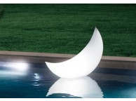 Lune flottante lumineuse