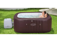 Spa carré Lay- Z Maldives Hydrojet Pro 2,01 m x 2,01 m x 80 cm  pour 5-7 personnes 