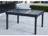 Table de Jardin 135/270 MODULO 6/10 GRISE