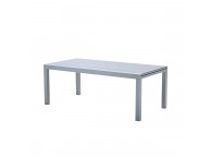 Table Tulum Aluminium Blanc T8/12