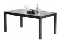 Table de Jardin HPL Star Noir 6/10 personnes