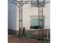 Pergola Double Droite Métallique - LEKINGSTORE