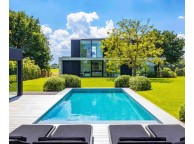 Kit Piscine Bois Hors Sol Rectangulaire DIANA Avec Escalier 820x420x145 cm