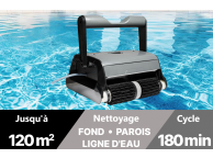 Robot piscine Fond, Parois et Ligne d'eau ROBOCLEAN+