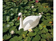 Cygne Blanc pour Décoration de Bassin de Jardin - LeKingStore