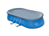 Bâche hiver pour piscine ovale 4.57 x 2.74 m