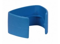 Cache Bleu pour le rail supérieur Combi de piscine acier