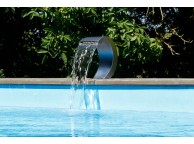 Cascade MAMBA S-LED Inox pour Piscine UBBINK