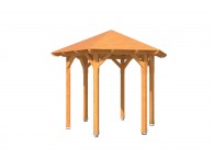 Pavillon de Jardin en Bois Ø 360 cm COLMAR