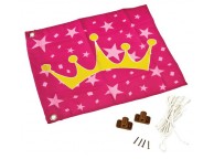 Drapeau Princesse avec levage pour maisonnette enfant