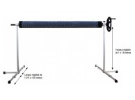 nrouleur télescopique réglable en hauteur pour piscine hors-sol de 5 mètres